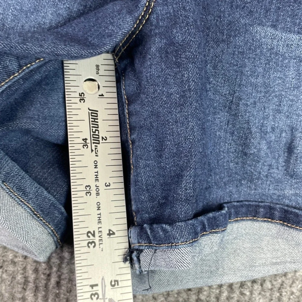Mixed Brand Denim Shorts Bundle Women Size 8 Blue Jean Lot Distressed Cuffed 3pk